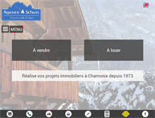 Tablet Screenshot of chamonix-schuss.com